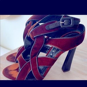 Derek Lam Velvet Heels